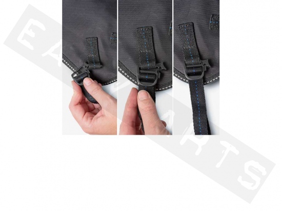 Tablier protection TUCANO URBANO X noir Dink Street 125-350i ABS 2015->
